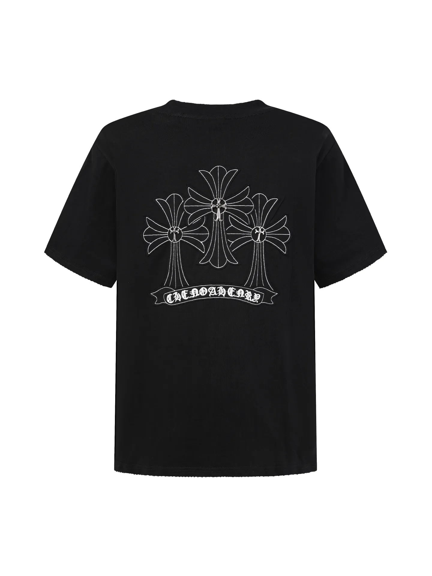 Chrome Hearts 26ss New Arrival T Quality ！ ， ， 。 ， CH ， 。 ， ， Same Style， ， 。 Size：S—XL ：Black White
